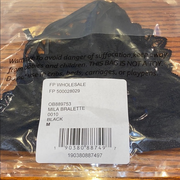 Free People Mila Tie Strap Lace Bralette - Picture 4 of 4